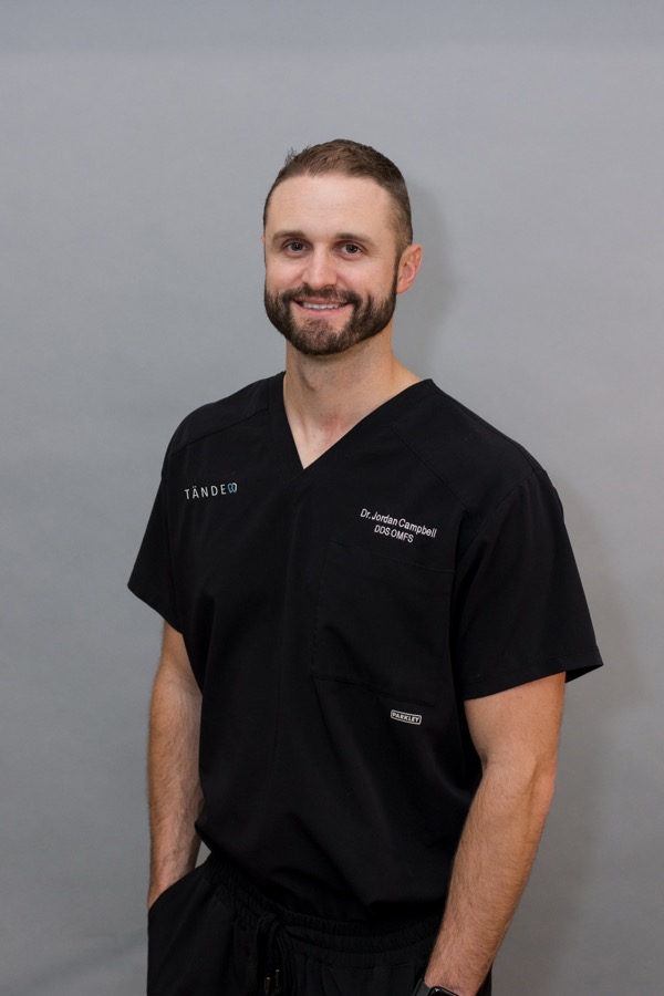 Dr. Jordan Campbell, oral and maxillofacial surgeon